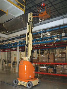 T10E電動垂直曲臂式高空作業(yè)平臺